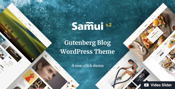 Samui - 博客杂志新闻网站模板WordPress主题