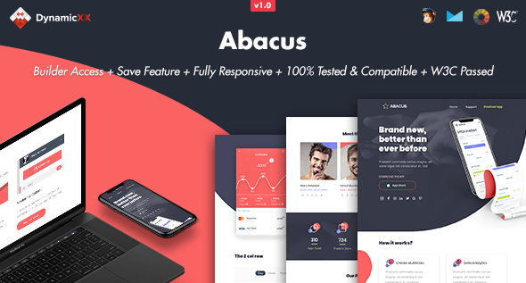 Abacus - 响应式电子邮件 Email + 模板构建工具