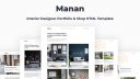 Manan - 室内装饰设计师网站HTML模板