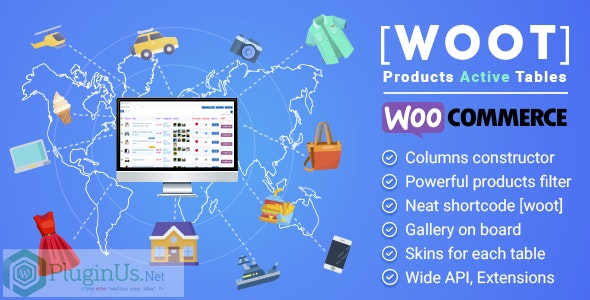WOOT - WooCommerce 专业产品选项卡插件