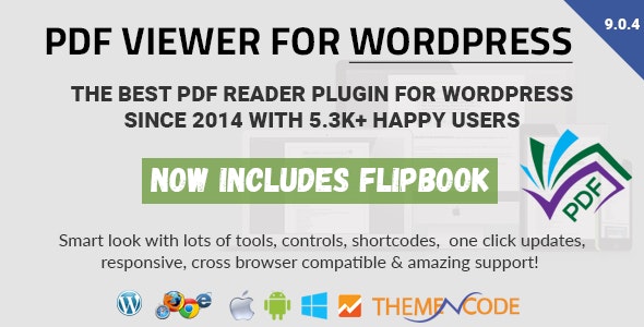 PDF viewer for WordPress - PDF阅读器插件