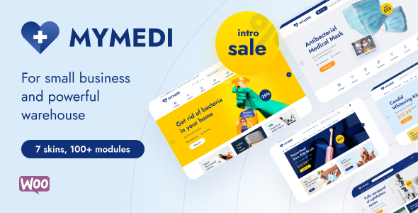  MyMedi - Responsive Medical Device Hygiene Store WordPress Theme