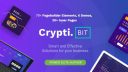 CryptiBIT - ICO/IEO 加密货币着陆页WordPress主题