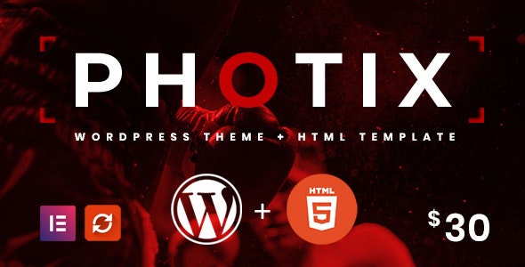 Photix - 响应式作品展示网站HTML5模板