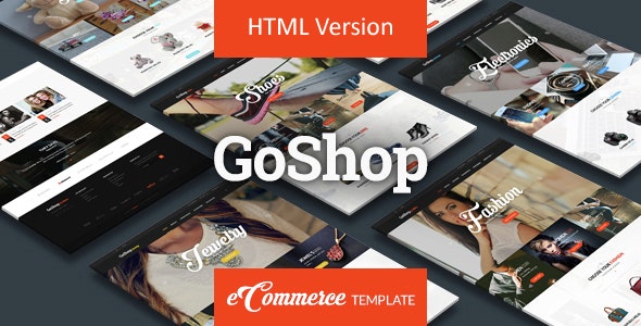 GoShop - 高级电子商务网站HTML模板