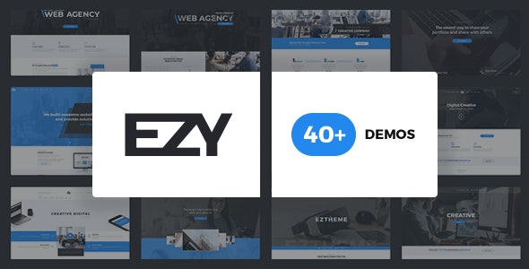 EZY - 响应式多用途企业网站模板WordPress主题