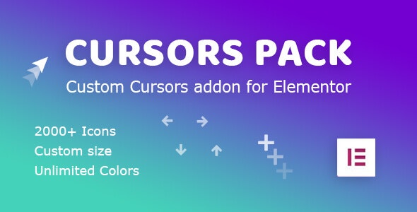Cursors Pack - 鼠标光标特效Elementor扩展插件