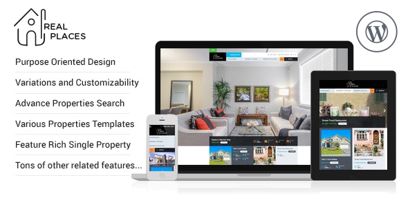 RealPlaces - Estate Sale and Rental WordPress Theme