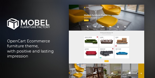  Mobel - Home Accessories Furniture Store Website OpenCart Template