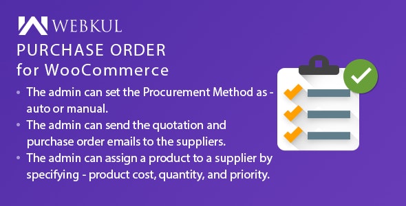 Purchase Order Plugin for WooCommerce - 采购订单库存管理插件