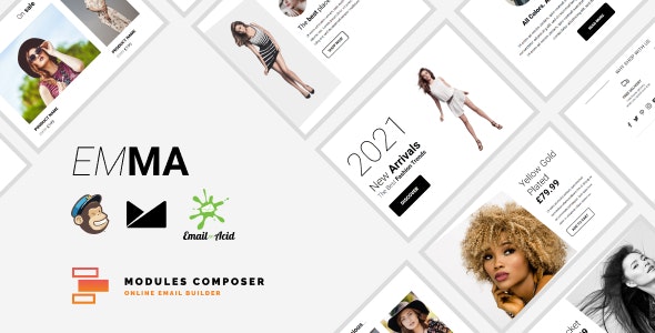  Emma - Fashion E-commerce Responsive Email Template