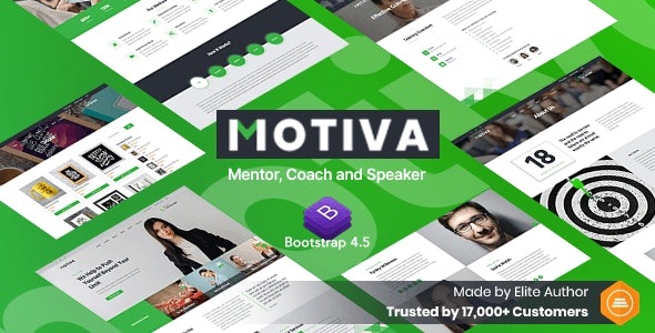 Motiva - 导师教练讲师励志教育网站HTML5模板