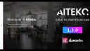 Aiteko - 创意作品展示 Ajax 加载可视化编辑WordPress主题