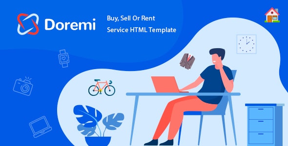 Doremi - 出租租赁门户网站HTML模板