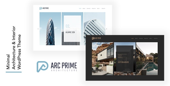 Arc Prime - 装修设计公司网站WordPress模板
