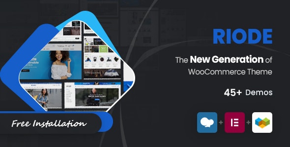 Riode - 多行业电子商务商店WooCommerce网站模板