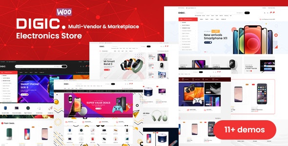  Digital – WordPress theme of digital electronics store website