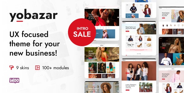 Yobazar - Elementor WooCommerce WordPress Theme