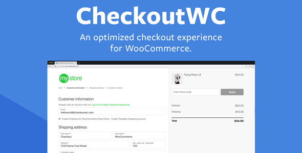 CheckoutWC - Optimized Checkout Page for WooCommerce