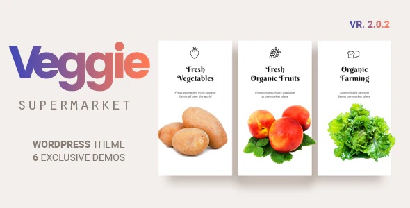 Veggie - 蔬菜水果店绿色食品网站WordPress主题