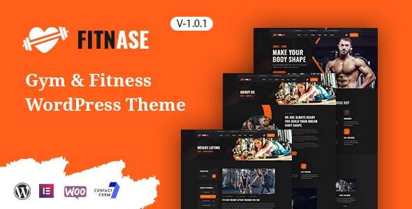 Fitnase - Gym And Fitness WordPress Theme