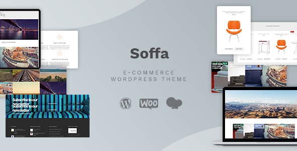 Soffa - 家具商店家具工厂网站模板WordPress主题