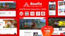 Roofix - 建筑工程屋顶防水维修WordPress网站
