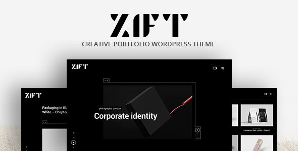 Zift - 新颖创意产品展示网站模板WordPress主题