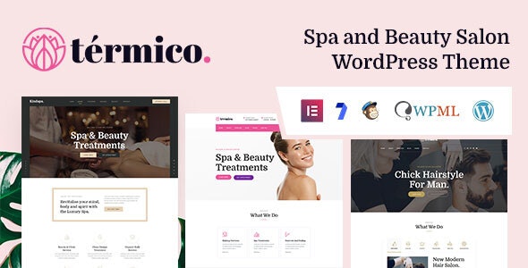 Termico - Spa 美容护理沙龙养生会所WordPress模板