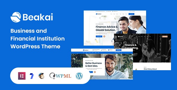 Beakai - Multipurpose Business WordPress Theme