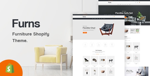 Furns - 家居在线商店网站Shopify模板