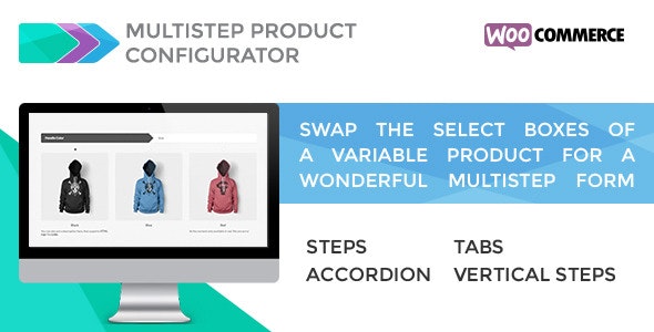 Multistep Product Configurator for WooCommerce - 可变属性转换插件