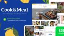Cook&Meal - 餐饮美食博客健康食谱网站WordPress模板
