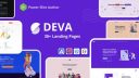 Deva - 企业公司多用途着陆页模板WordPress主题