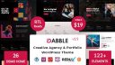 Dabble - 创意机构产品展示网站WordPress主题