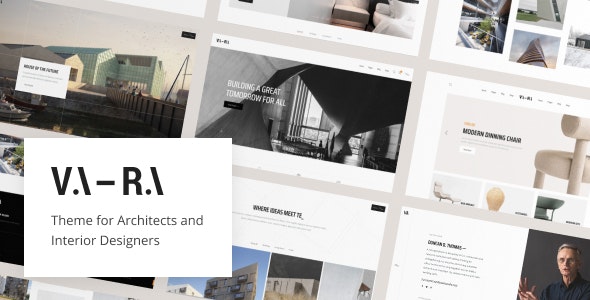  Vara - WordPress template of engineering construction decoration enterprise website