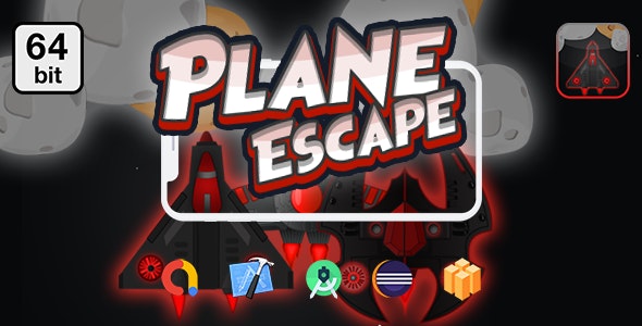 Planes Escape 64 bit - Android IOS With Admob 飞机逃生