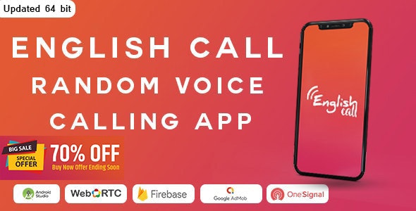Random Voice Call App With Strangers - 随机语音通话应用程序