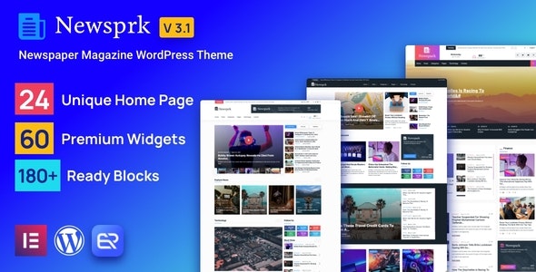 Newsprk - Newspaper WordPress Theme