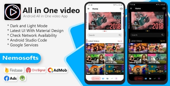 All In One Videos Apps - 视频分享应用程序