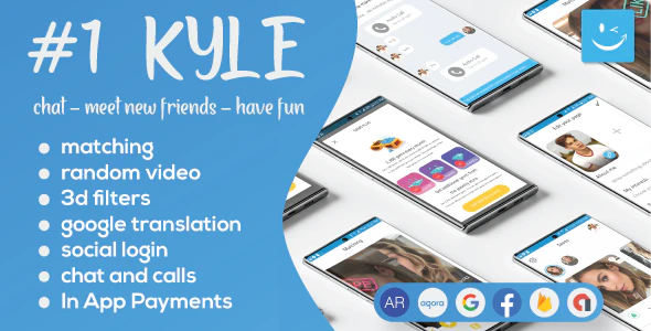 Kyle - 高级随机视频约会匹配应用程序
