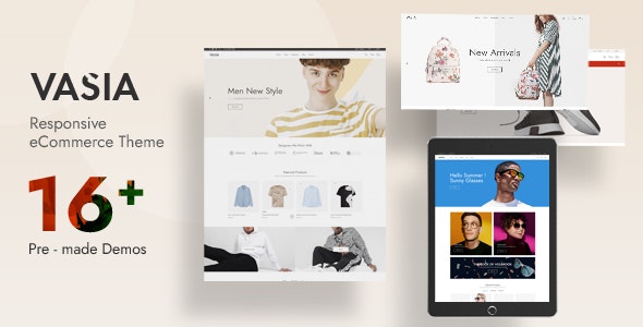  Vasia - Multi purpose e-commerce online store OpenCart theme