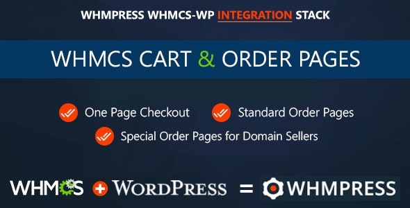 WHMCS Cart & Order Pages - 主机域名单页一步结账插件