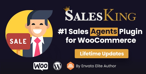 SalesKing - 终极销售团队代理代表WooCommerce插件