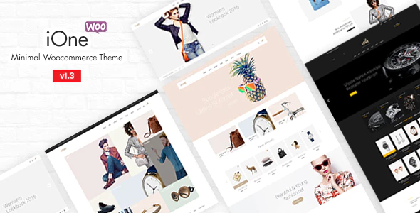 iOne - 轻型响应式珠宝奢侈品服饰商店WooCommerce模板