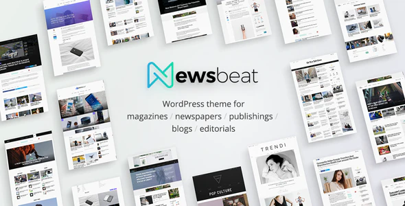 Newsbeat - 响应式快速新闻博客杂志WordPress主题