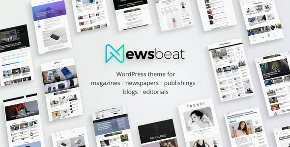  Newsfeed - Responsive fast news blog magazine WordPress topic