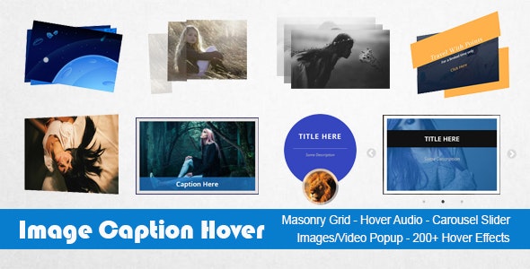 Image Caption Hover Pro - 图片标题悬停特效WordPress 插件
