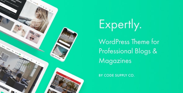 Expertly - 专业人士博客杂志WordPress主题