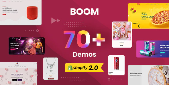 Boom - 产品销售多用途电商网站模板Shopify 主题
